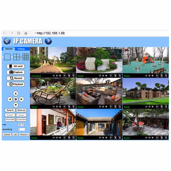 Bank and Shop 1080P Poe Mini WiFi IP Camera