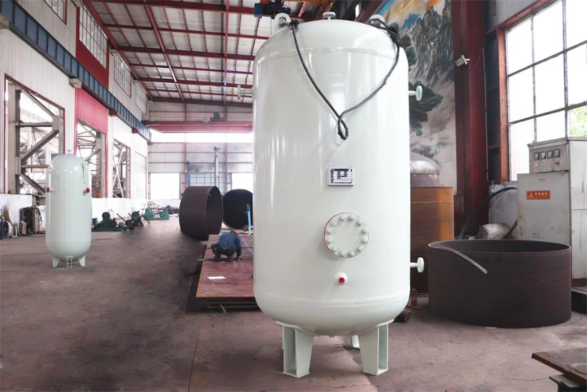 ASME Standard Industrial Steel Customized Buffer Air Gas Storage Tank