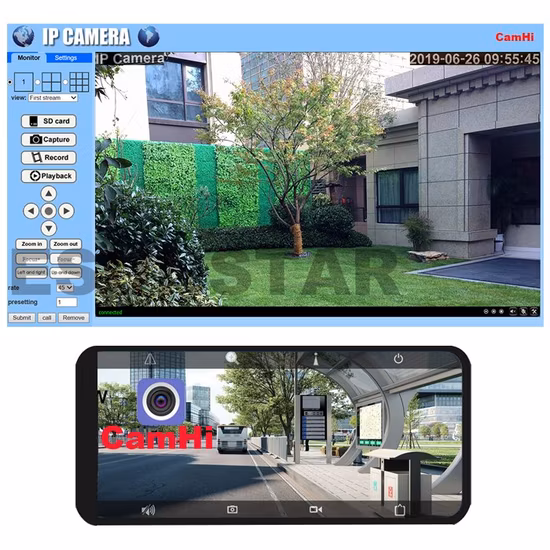 Banque et magasin 1080P Poe Mini caméra IP WiFi